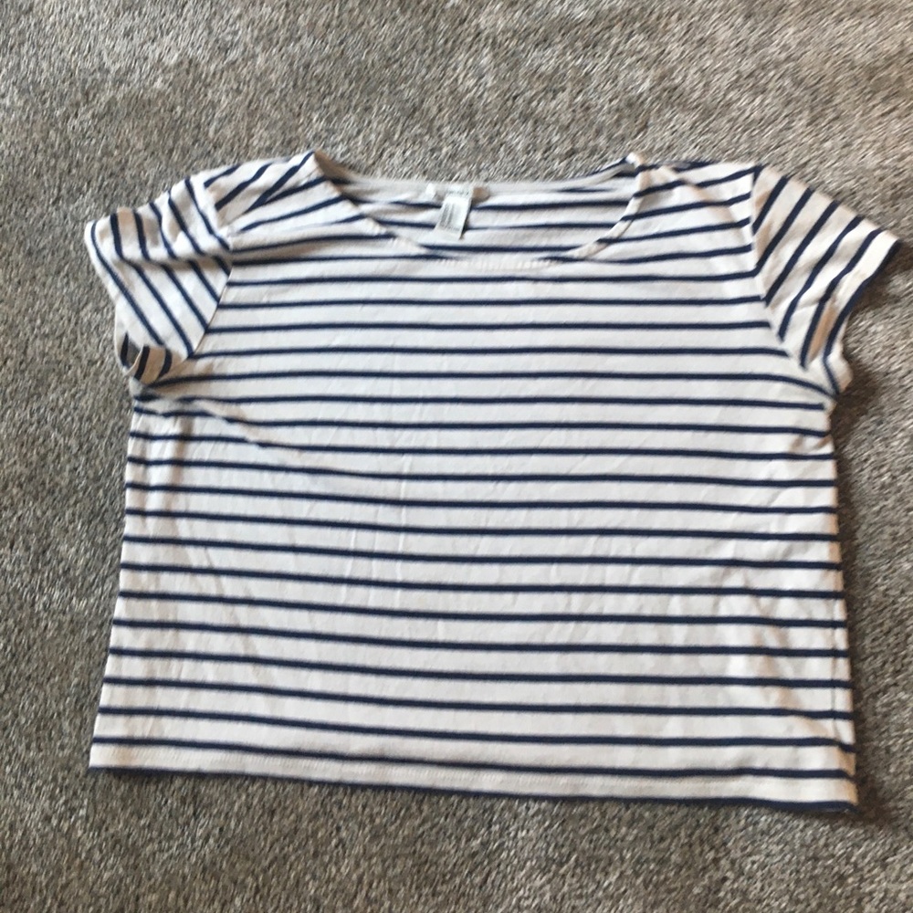 striped tee
